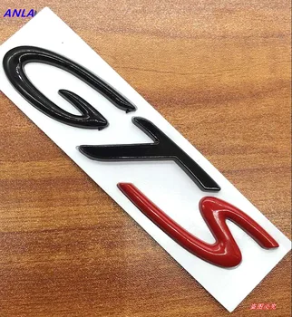 

1Pcs 3D Metal GTS Letter Emblem Word Decal CarTrunk Badge Car Sticker Car Styling for Porsche Roadster Cayenne Cayman Panamera