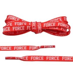 Coolstring 7MM Fantastic FORCE Heat Transfer Letter Printing Lace Unisex Sneaker Decoration Cordon Premium Colored Boot Lacet