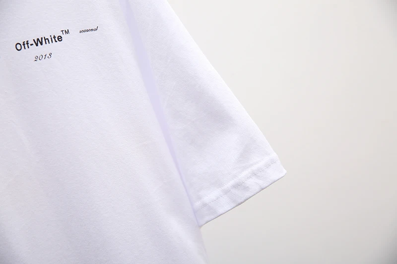 Граффити голова человека 19ss Off-White OW мужские/женские модные парные модели влюбленных хлопок Повседневная футболка с круглым вырезом и коротким рукавом