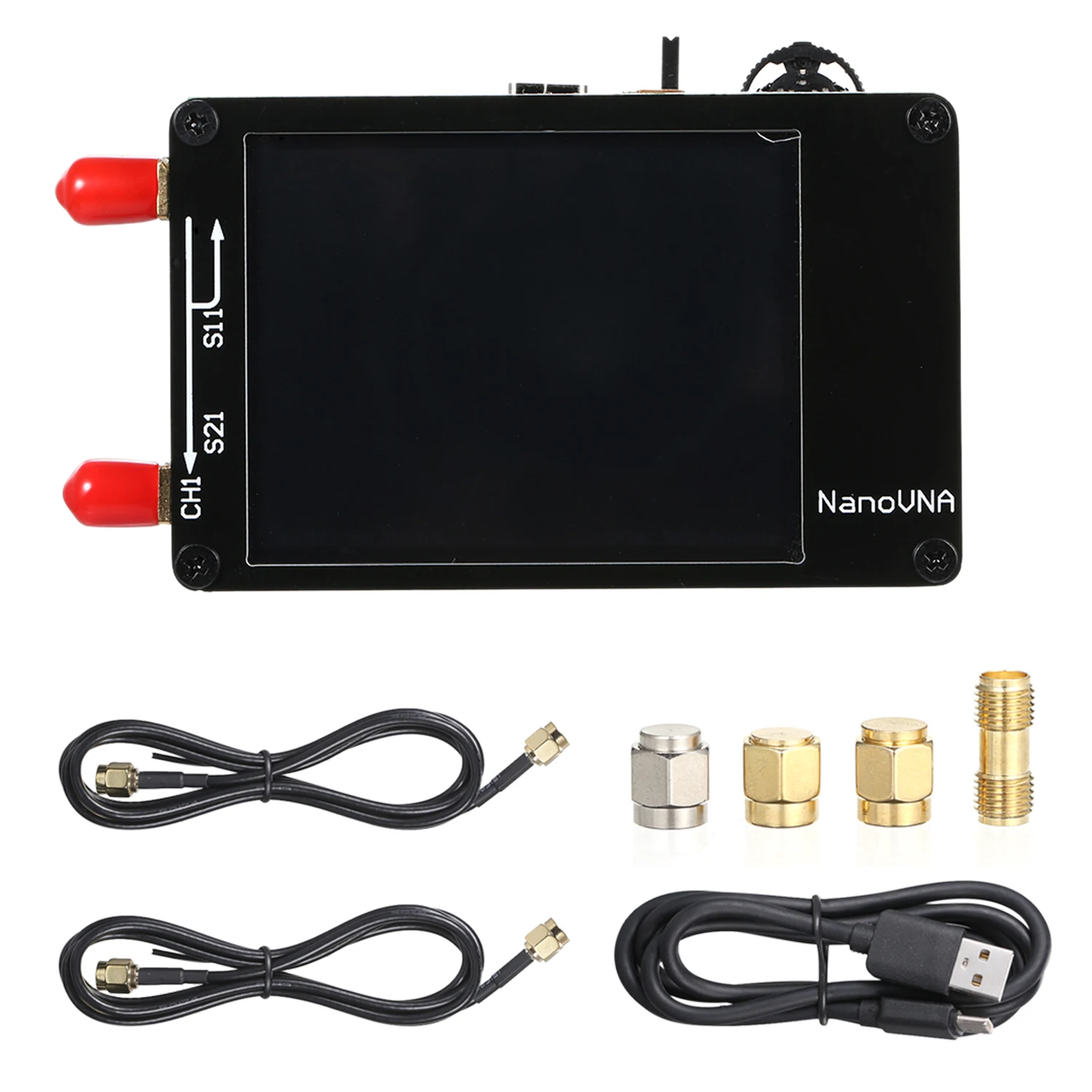 

New NanoVNA 50KHz-900MHz Vector Network Analyzer Digital Touching Screen Shortwave MF HF VHF UHF Antenna Analyzer Standing Wave