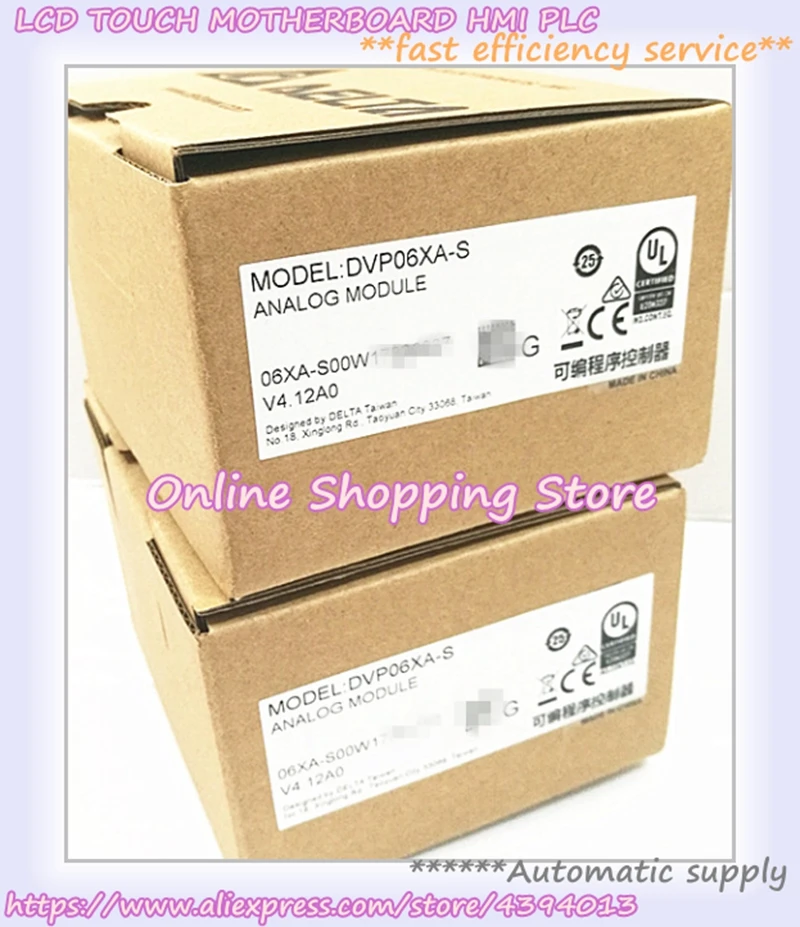 DVP04AD-S DVP06AD-S DVP02DA-S DVP04DA-S DVP06XA-S аналоговый модуль ПЛК