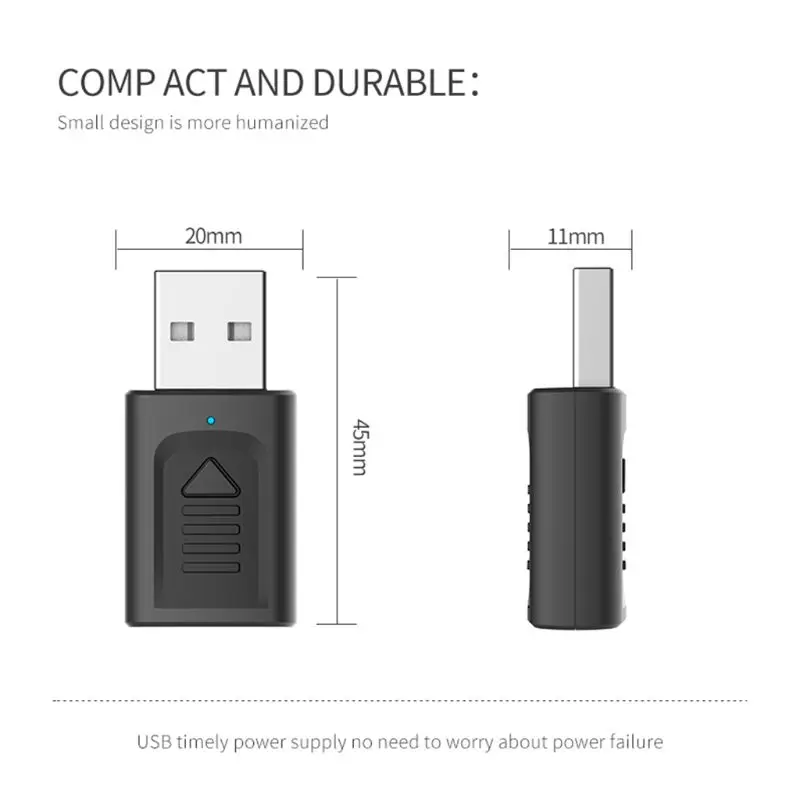 Bluetooth 5,0 аудио приемник передатчик 4 в 1 Мини USB беспроводной адаптер 3,5 мм разъем AUX USB стерео приемник Bluetooth
