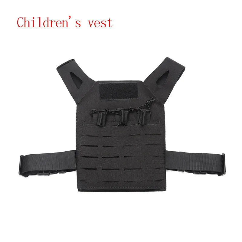 Child Vest 3 Открытый Пейнтбол CS военная игра страйкбол камуфляж боевой жилет тактический жилет военный Molle оборудование армейский охотничий жилет - Цвет: Child Vest 3