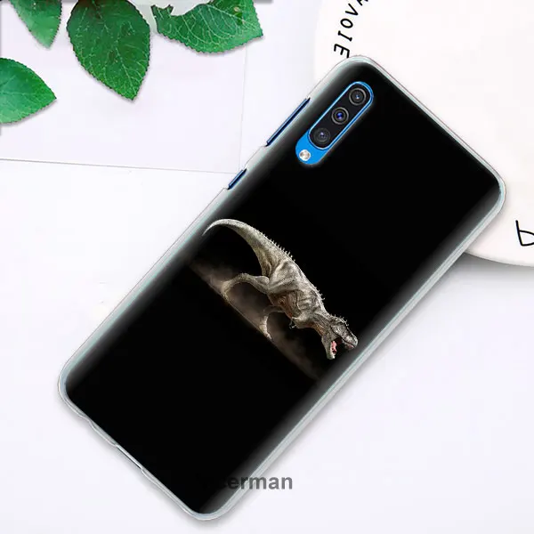 07 Динозавры юрского периода телефонные чехлы для samsung Galaxy A10 A20e A30 A40 A50 A60 A70 A80 A6 A8+ A7 A9 жесткий чехол из поликарбоната - Цвет: 07