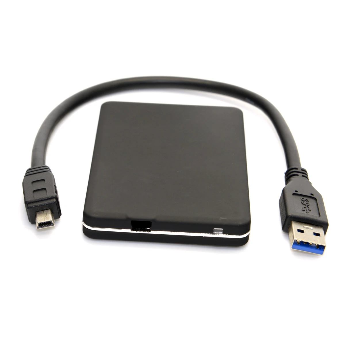 1,8 дюймов Micro sata 16pin 7+ 9 SSD к USB 3,0 внешний жесткий диск Корпус черный для ноутбука и ПК и Macbook