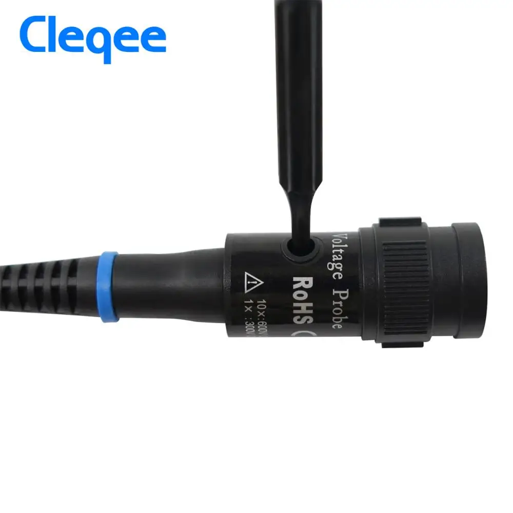 Cleqee высокое качество P2000 серии dc 60mhz ~ 200 мГц осциллограф зонд для Tektronix HP x1/X10 p2060 p2100