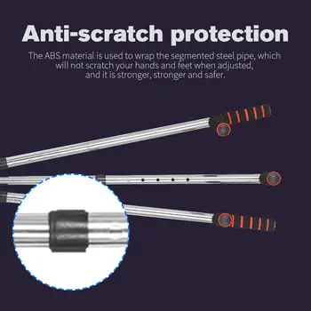 

Ballet Leg Training Split Training Ligament Training Durable Dance Artistic Gymnastics Yoga 6 Stalls Silver Stretcher Motion