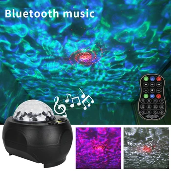 

Blueteeth LED Colorful Starry Sky Galaxy Projector Bluetooth Star Light Remote Control Music Player Lamp Projection Night Light