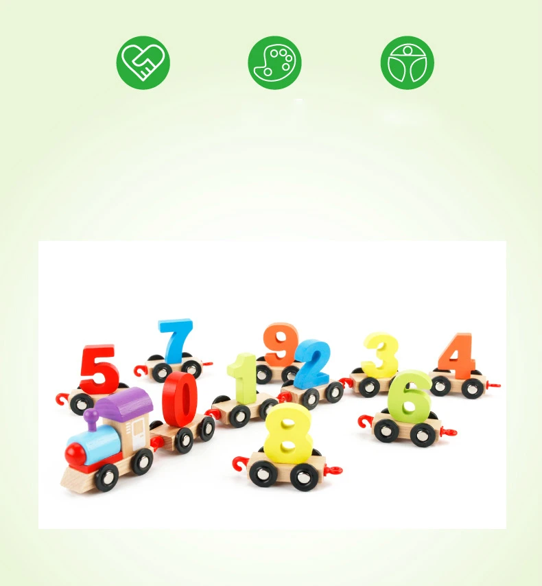 Trem de Madeira Anos de Idade Letras Inglês Pequeno Brinquedos Crianças 1-3 Quebra-cabeça Cognitivo Magnéticas Carro Educação Precoce Mwz 26 28 Computers & Electronics