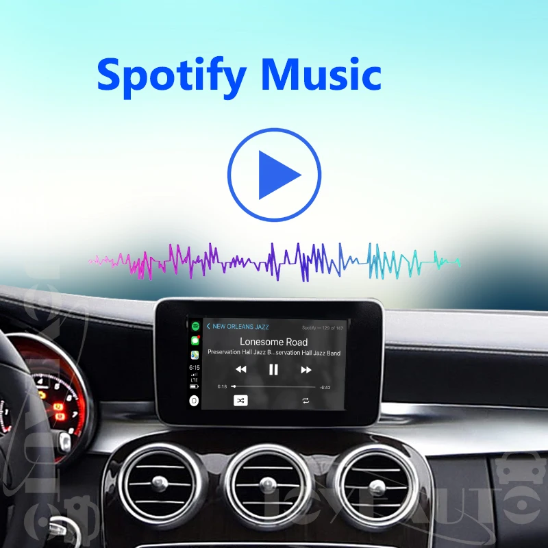 Joyeauto Wifi беспроводной Carpaly Mercedes C Class w205 NTG 5,1 5,2 5,5 Apple Car Play iOS13/Android видео плеер адаптер для Benz