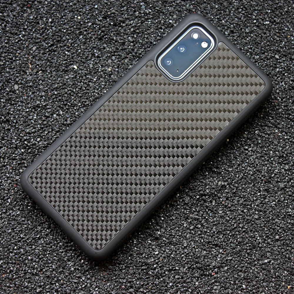 Real Carbon Fiber Case for Samsung Galaxy S20 Plus Mobile Phone Cover Business Luxurious TPU Silicone for Samsung S20 Ultra Real Carbon Fiber Case for Samsung Galaxy S20 Plus Mobile Phone Cover Business Luxurious TPU Silicone for Samsung S20 Ultra