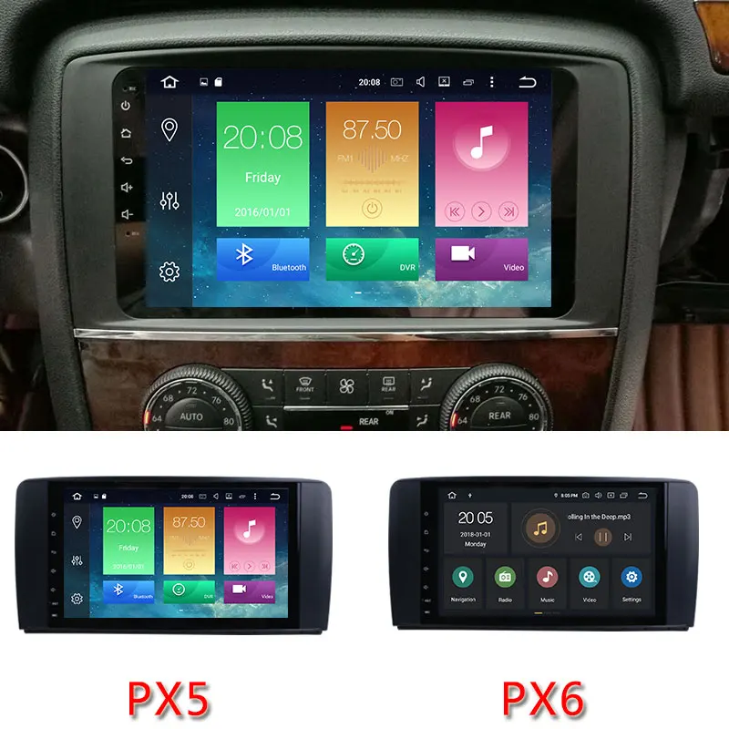 Cheap 9 Inch Android 9.0 Octa Cores Car Radio GPS Navigation For Mercedes Benz R Class W251 R280 R300 R320 R350 R63 Multimedia Carplay 1