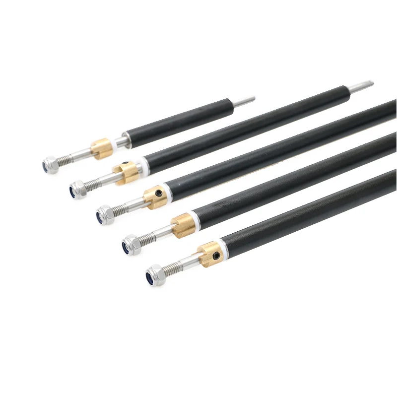 Set Di 2 Alberi Portaelica Con Boccole Per Modelli RC – Acciaio Inox, Alta Precisione, 4mm X 200/250mm – Impermeabile, Per Barche Telecomandate