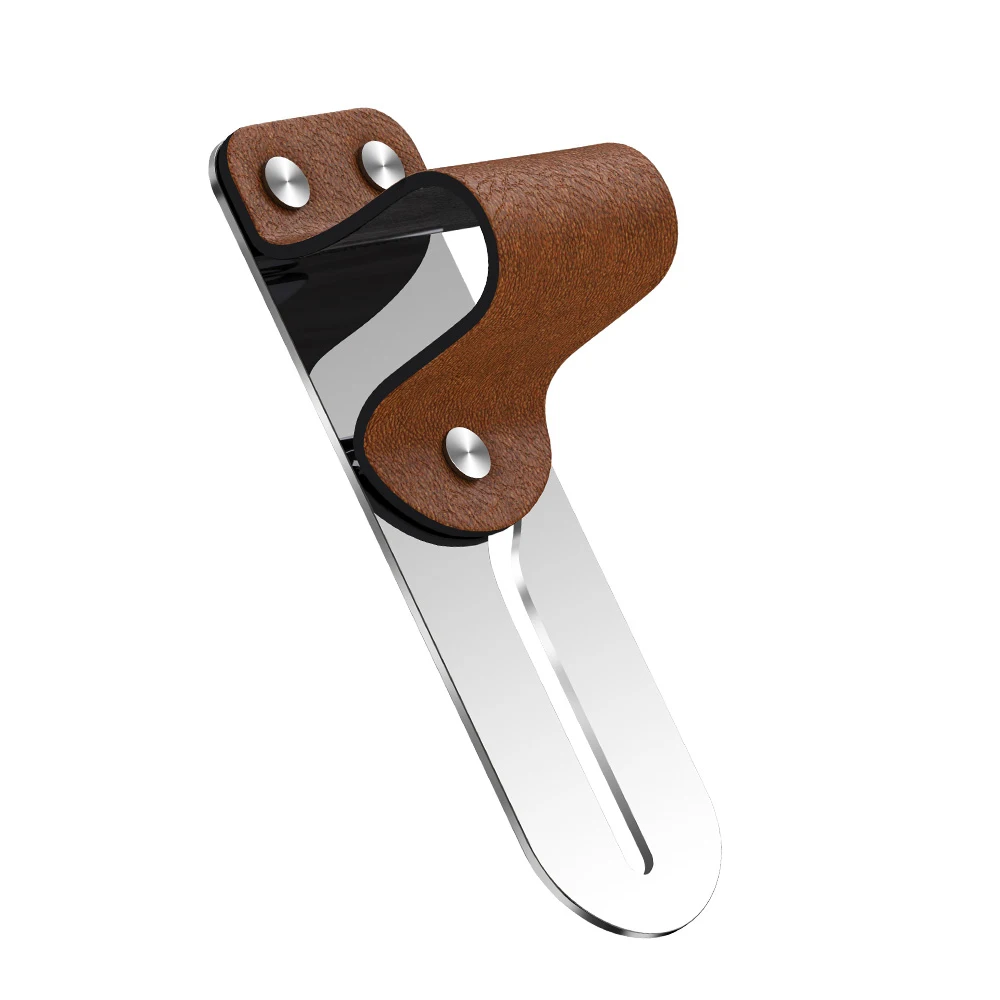 Xiaomi Freefinger Finger Ring Holder Leather Stainless Steel Mobile Phone Grip Car Phone Mount Stand For iPhone Huawei Samsung