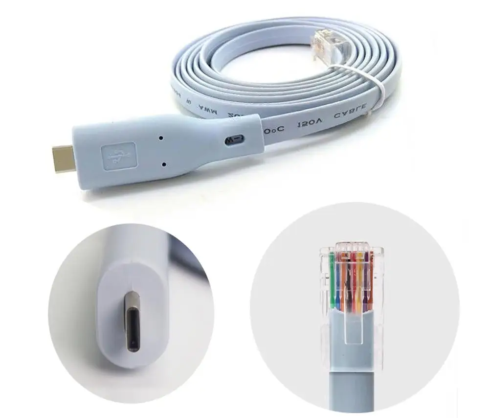 Asunflower кабель консоли Cisco type C к RJ45 кабель для MacBook Air Pro ноутбука маршрутизатор type C к RJ45 кабель консоли Cisco шнур