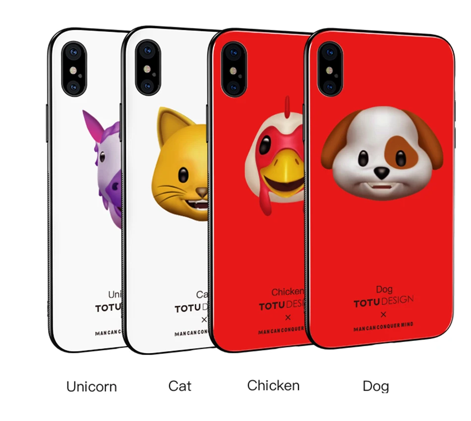 Роскошный чехол для IPhone X, чехол с милым мультяшным рисунком из ТПУ и закаленного стекла, задняя крышка для IPhone X 10, чехол, стильные чехлы Marvel, пленка
