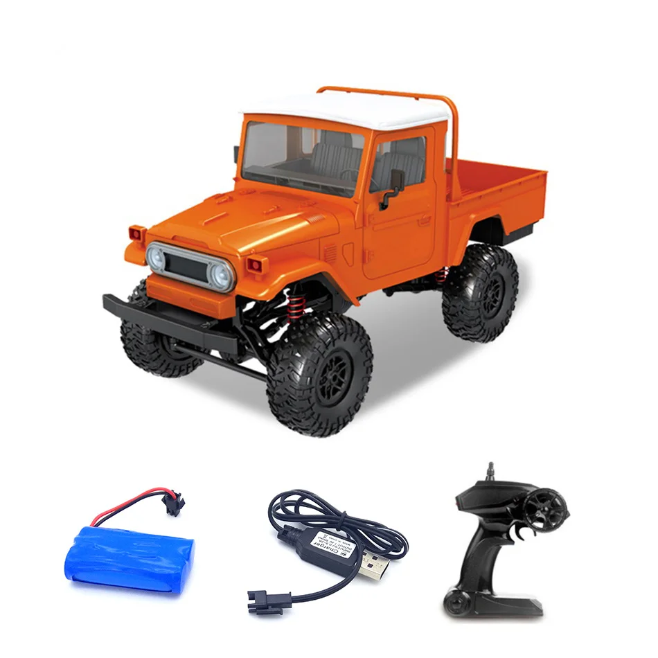 WPL RC автомобиль MN-45 комплект RTR 1/12 Масштаб 2,4 г 4WD несколько цветов Rc автомобиль светодиодный свет гусеничный Альпинизм внедорожный грузовик FJ45 для мальчиков детей