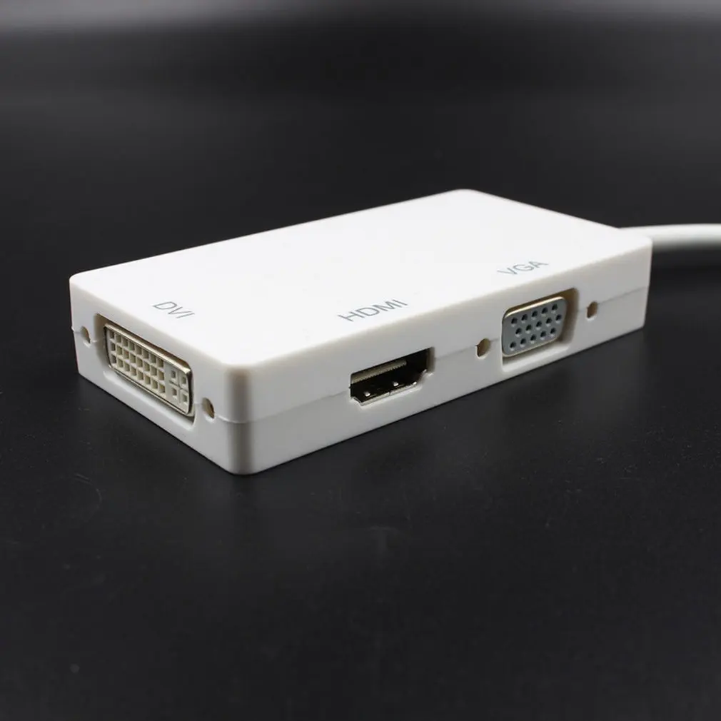 Мини Dp Displaypor мини дисплейный порт для интерфейса Thunderbolt Dp к Vga+ Hdmi+ Dvi 4K Dvi Vga кабель адаптера Dp Для Apple