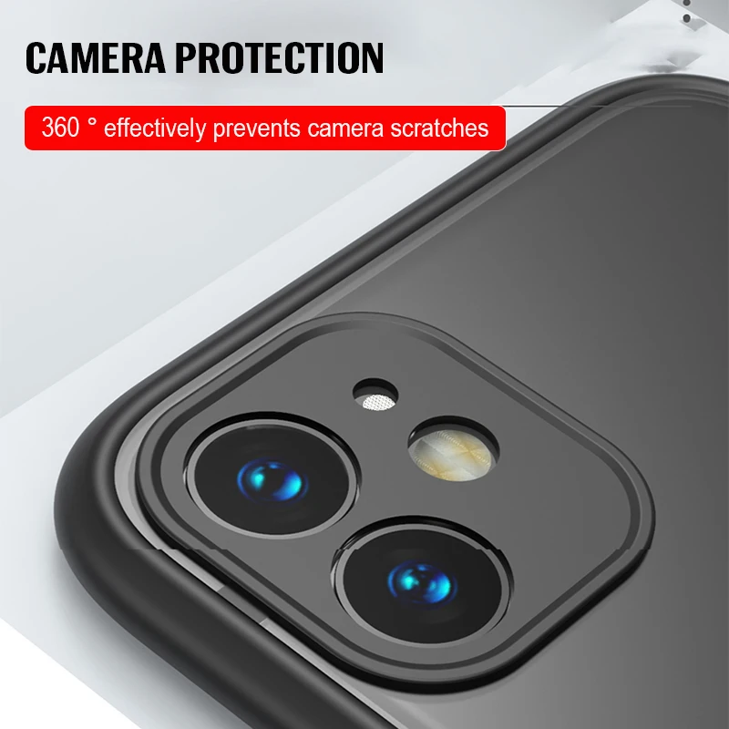 Для Apple IPhone 11 Pro Max чехол силиконовый для задней панели Чехол прозрачный iPhone