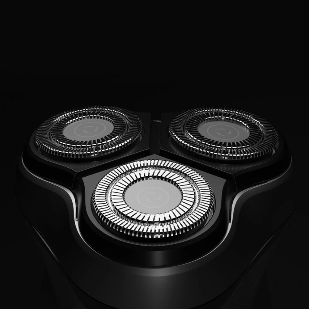 Xiaomi Enchen, черный камень, 3D электробритва, портативный инструмент для удаления волос для мужчин, борода, 3 головки, 360 °, гибкая бритва, триммер для волос