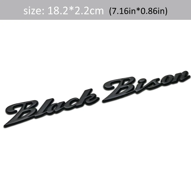 Dsycar-1Pcs-3D-Metal-WALD-Black-Bison-Car-Side-Fender-Rear-Trunk-Emblem-Badge-Sticker-Decals (2)
