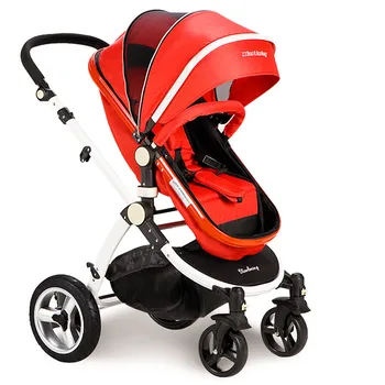 

high landscape stroller air wheel wrohtly stroller