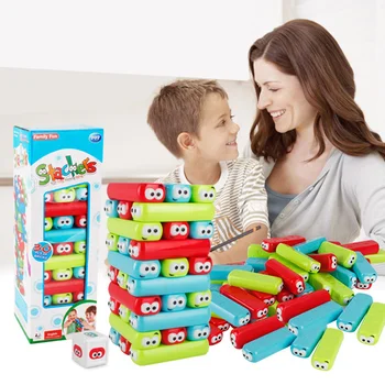 

31Pcs Happy Stacker Table Game Stacking Toy Educational Building Blocks Toy Baby & Toddler Toys Sorting, Nesting & Stacking toys