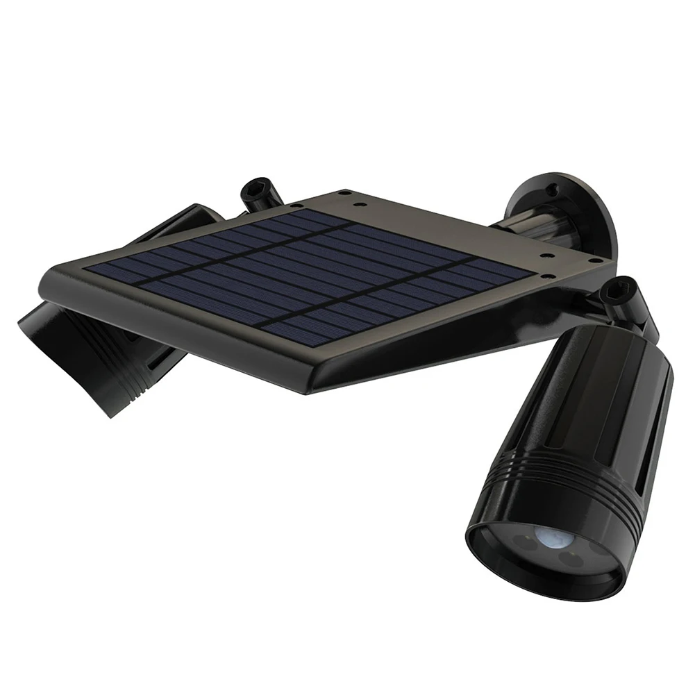 Street Heat Resistant Solar Powered Outdoors 76 LED Flood Light Wall Mounted Easy Install Garden Spotlight PIR Motion Sensor