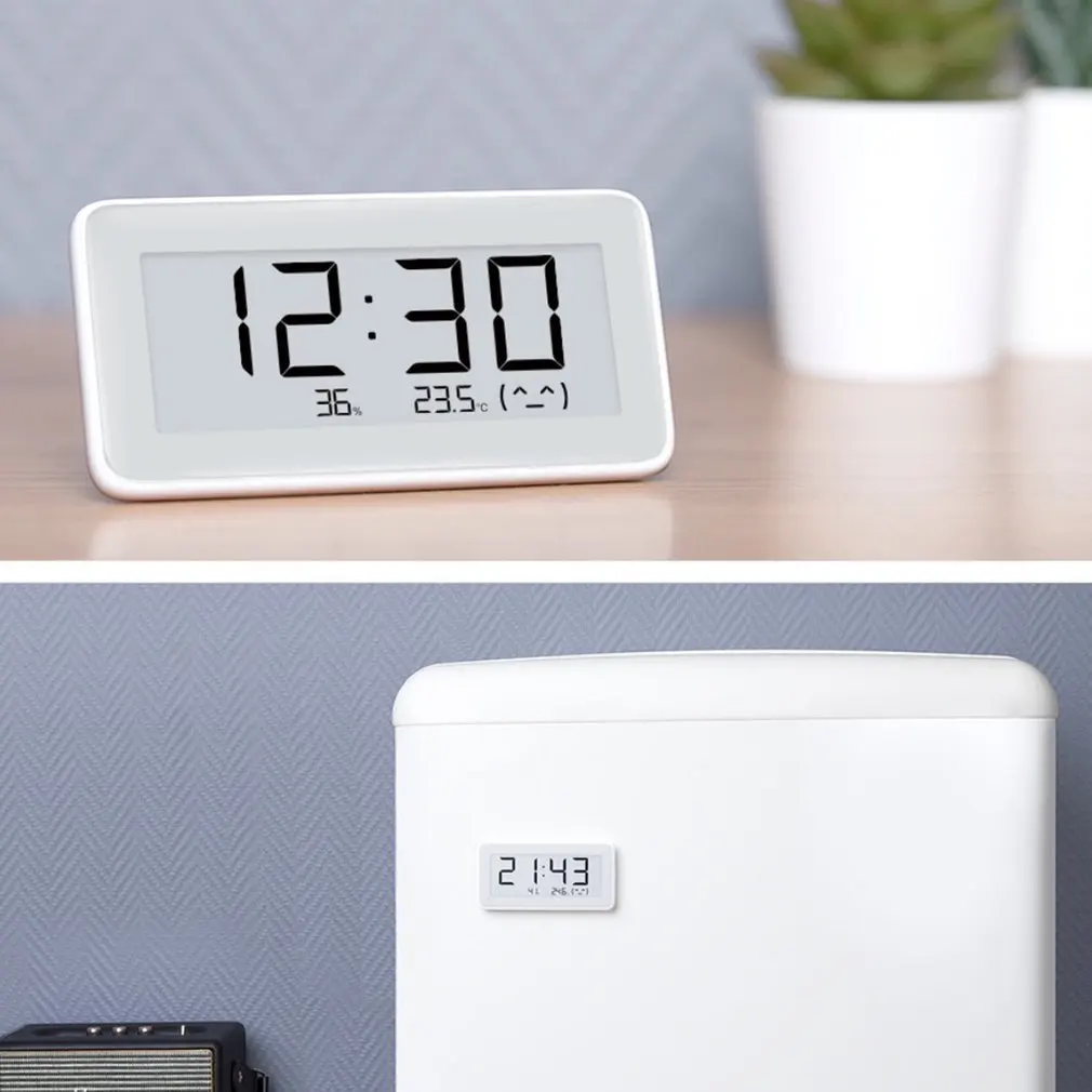 Xiaomi электронные часы с контролем температуры и влажности умные часы с контролем температуры и влажности