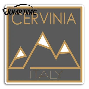 

Jump Time Cervinia Italy Vinyl Stickers Ski Snowboard Sticker Luggage Decal Decor Window Bumper Waterproof
