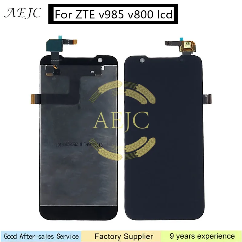 Протестирован для zte Grand Era V985 U985 ЖК-дисплей сенсорный дигитайзер сборка Мобильный телефон Замена ЖК-дисплей с бесплатными инструментами