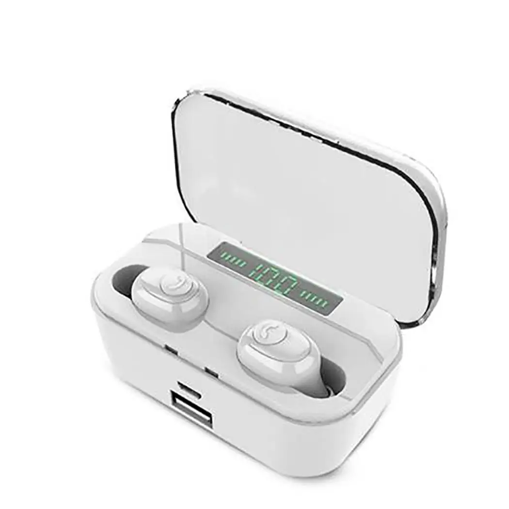 type 5 Беспроводная bluetooth-гарнитура стерео наушники-вкладыши 5 в 1A светодиодный дисплей 20-2000 Гц с 32 5% G6S 42db зарядная коробка - Цвет: type 5
