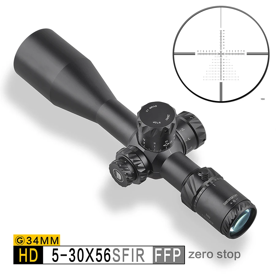 Discovery HD 5-30X56 SFIR дальность действия FFP первый фокусный самолет стрельба Охота