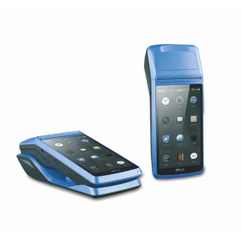 HSPOS 3G POS 터미널 PDA, 안드로이드 6.0, 와이파이, 블루투스, GPS, PDA 프린터, 바코드, QR 코드 리더, HS-P1, 58mm