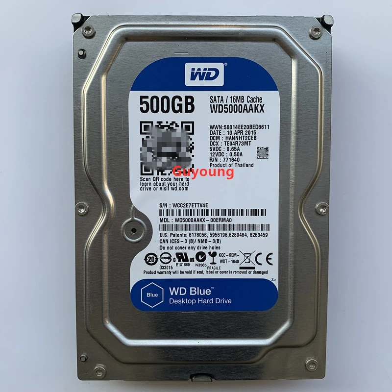 Внутренний жесткий диск WD PC Desktop 80 Гб 160 250 ГБ 320 500 250G 320G 500G 3 5G 5400G 7200 SATA 1 ТБ жесткие