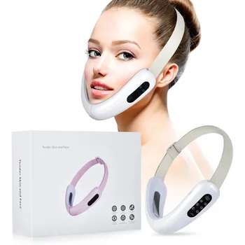 

1Pc Face Slimming Device V-Line Face Lifting Instrument Double Chin Reducer