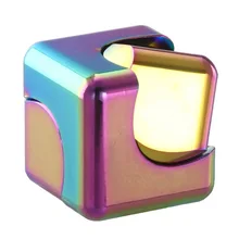 

1 pc Magic cube Spinners Two-in-one Spiner Whirlwind Square Hand Toys Finger profissional Antistress magnetic balls