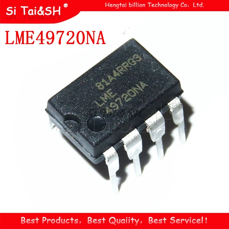 2 шт. LME49720NA DIP8 LME49720 DIP-8 49720NA DIP LME49720N | Электронные компоненты и принадлежности