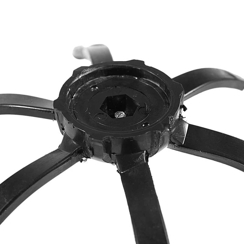 Лучшие продажи 2 шт. 6 рук боковые щетки для Xiaomi/Roborock S50 S51 S55 робот пылесос щетки Запчасти Аксессуары боковая щетка (Blac