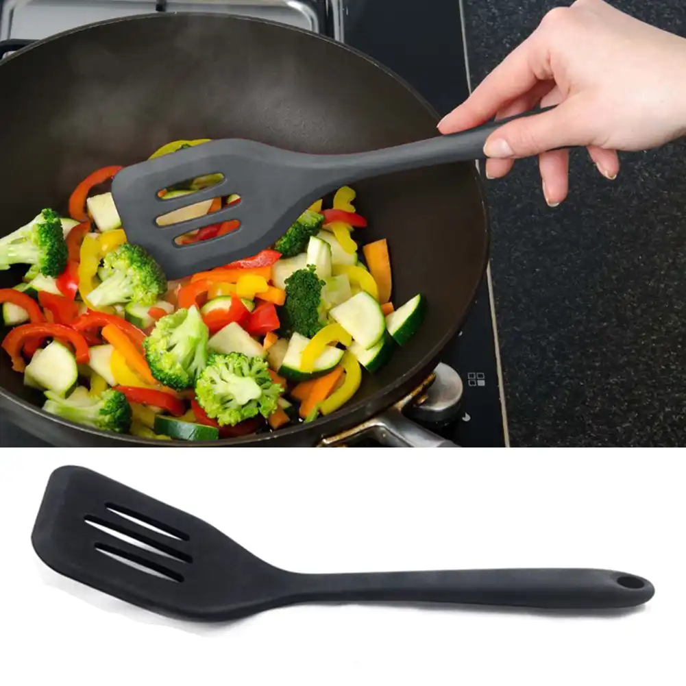 handhold hygienic spatula easy clean cooking utensil non-stick