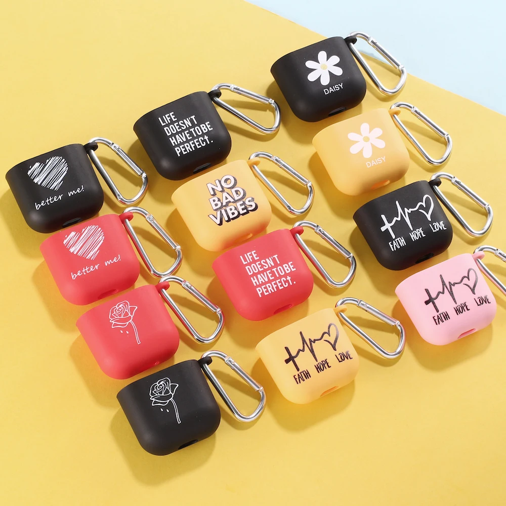 Чехол для наушников Lover Heart Rose Faith Apple iPhone зарядная коробка AirPods Pro мягкий