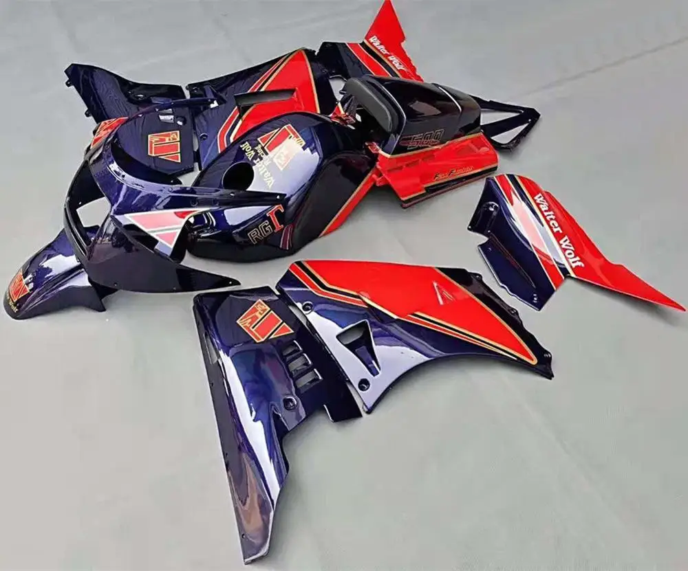 RG400 RG500 обтекатель комплект бодикон рама крышка бака боковая панель крыло для Suzuki