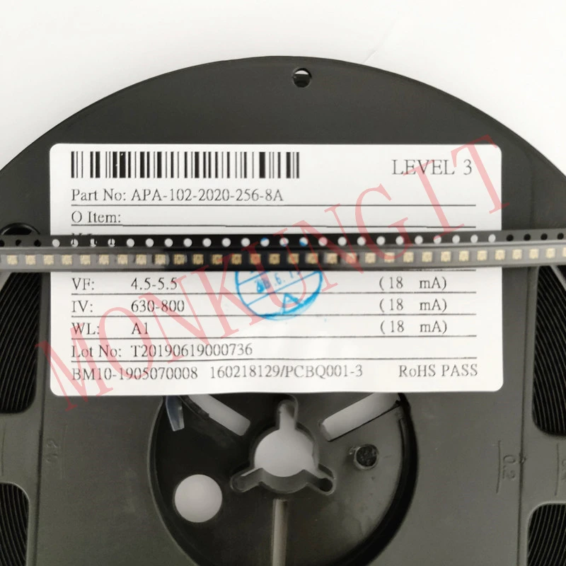 10 ~ 1000 шт. в упаковке светодиодный чип DotStar Micro APA102 2020 Smart SMD RGB LED 256 8A светодиодная
