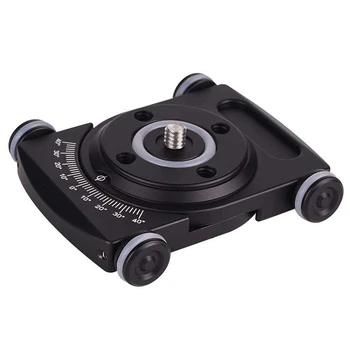 

Camera Rolling Slider Dolly Car Roller Aluminium Desktop Sliding Platform Video Track Rail Stabilizer for DSLR Cameras