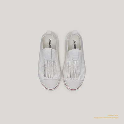 Boy Sneaker2019 Summer New Children's Mesh Rubber Sports Shoes Breathable Boys Girls Shoes Basketball Shoes Kid Net Shoes - Цвет: White