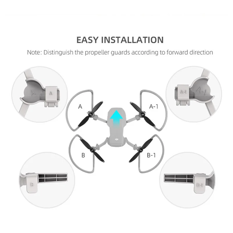 Для DJI Mavic мини Дрон шасси Дрон пропеллер Защитная крышка Анти-столкновения кольцо посадка Запасные Части Шестерни Дрон