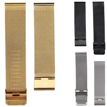 

Stainless Steel Mesh Watch Band for Lg G Watch R W100 Urbane W150, Asus Zenwatch