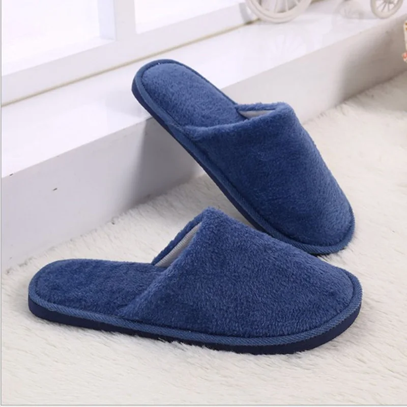 Winter Women House Slippers Faux Fur Fashion Warm Shoes Slip On Flats Female Slides Cozy Home Furry Non-Slip Bedroom Slippers