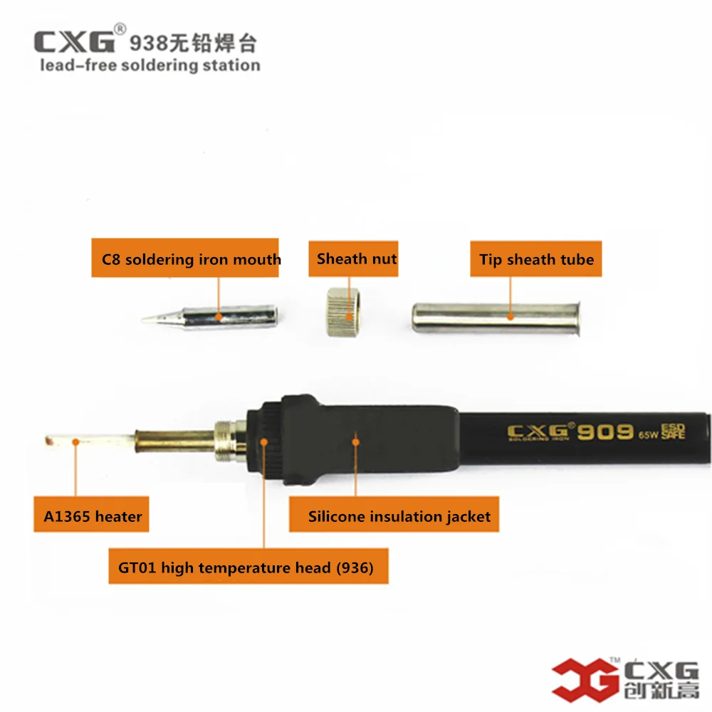 Double Digital Display Electric Soldering Irons+Hot Air Gun Better SMD Rework Station Upgraded