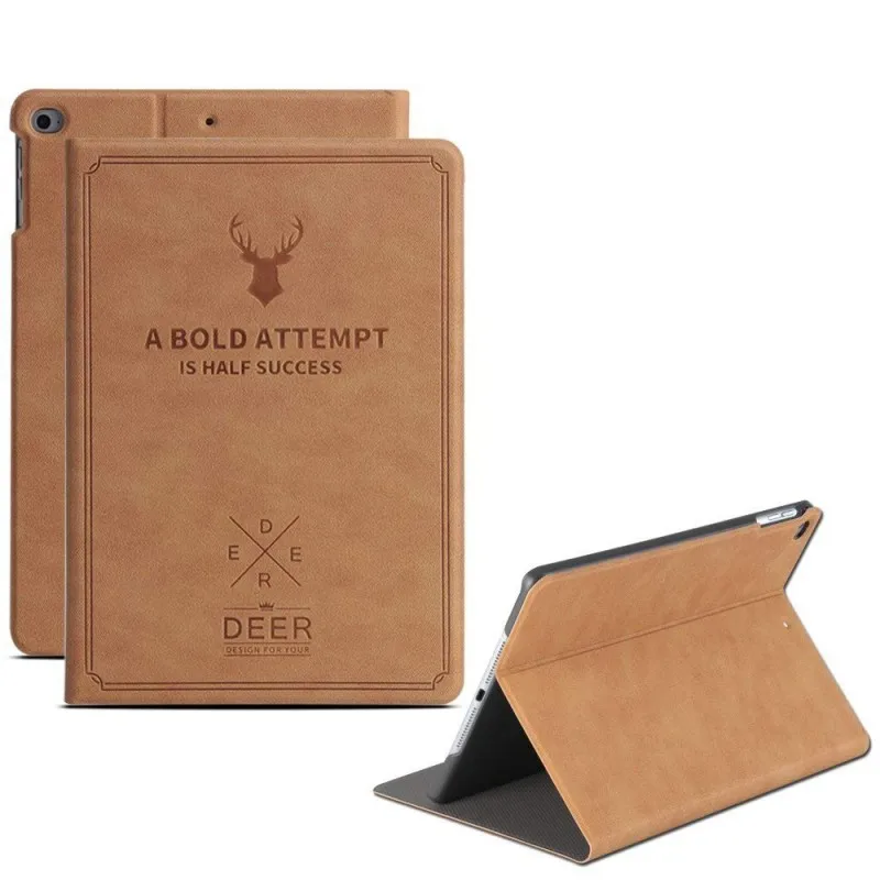 

Moccasin Simple Concise Flip Tablet Cover Anti-fall Protective Leather Cover For IPad PRO 2018/Air 3 2019 10.5